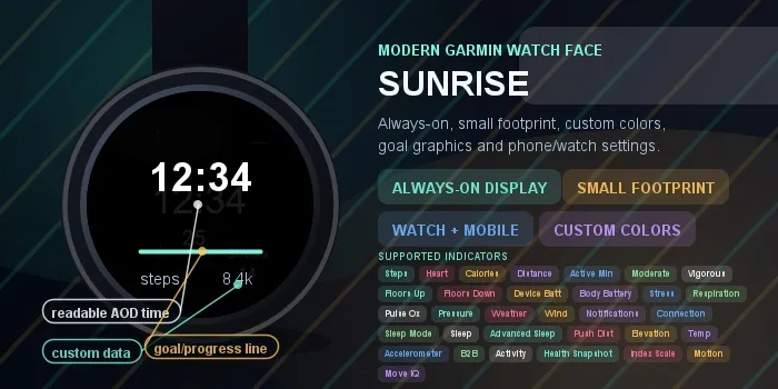 Sunrise · Snímek obrazovky 4