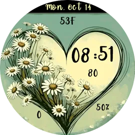 Daisies Heart