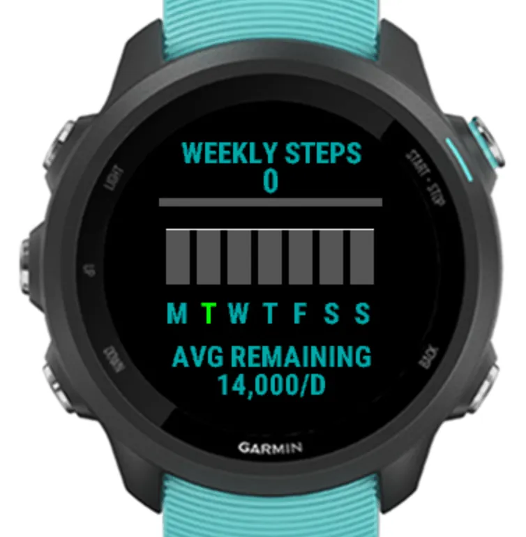Weekly Steps