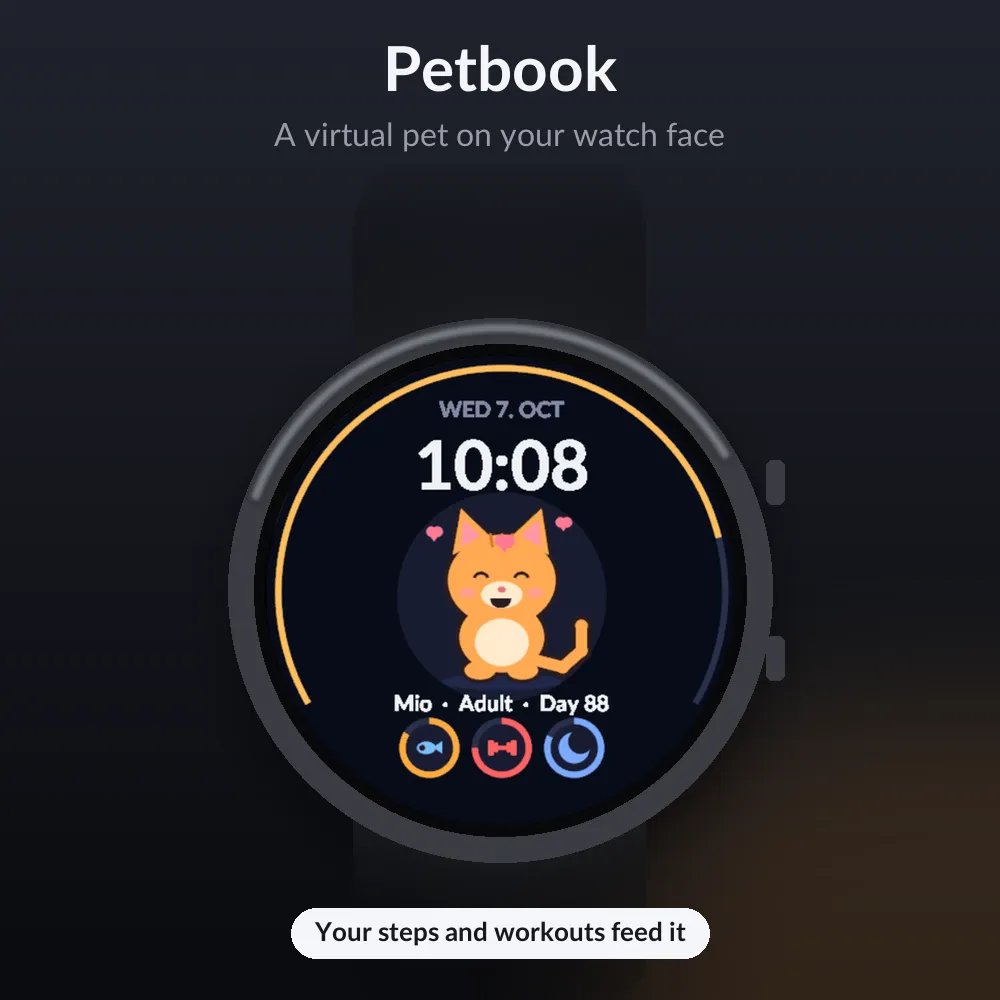 Petbook - 虚拟宠物, Tamagotchi Style