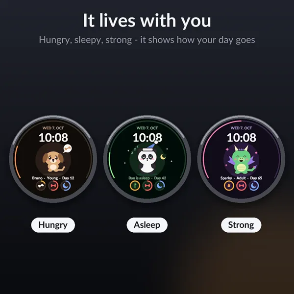 Petbook - 虚拟宠物, Tamagotchi Style · Screenshot 2