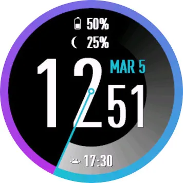 Arkspin Watch Face · Captura de ecrã 2