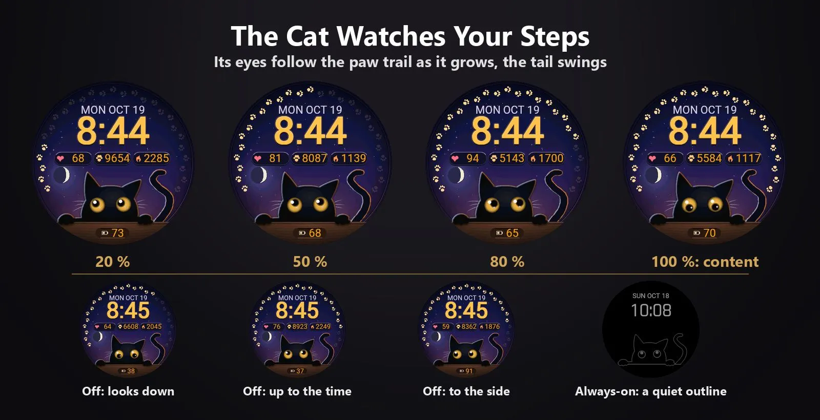 CatPawNight-IOV เคลื่อนไหว แมว ฮาโลวีน · ภาพหน้าจอ 4