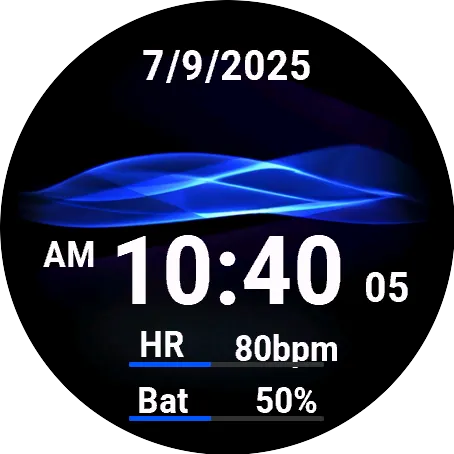 Wave Watchface