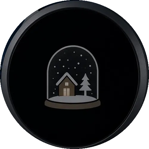 Snow Globe - Christmas Watch Face