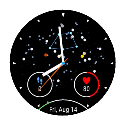 Constellations - Zodiac Night Sky