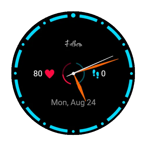 Fathom – Simple Analog Dive Watch Face