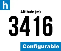 Altitude in Opposite Units [hOppAltitude]