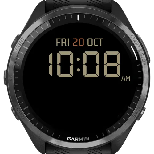 The Green Mil - CUSTOMIZABLE MILITARY TIME · Snímek obrazovky 2