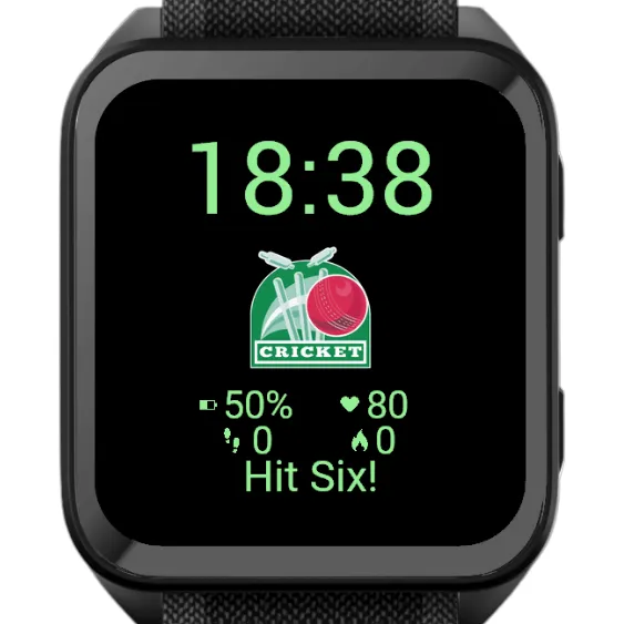 Cricket Watch Face- Customizable Sports Stats · Capture d'écran 4