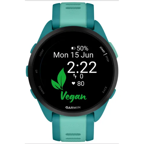 Vegan Leaf – Plant Powered Watch Face · Captura de ecrã 3