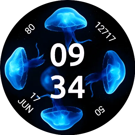 Blue Jellyfish