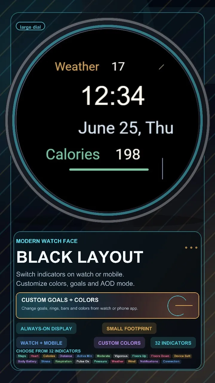 Black layout · Tangkapan layar 0