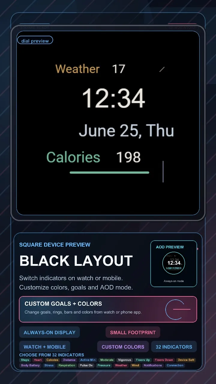 Black layout · Tangkapan layar 4