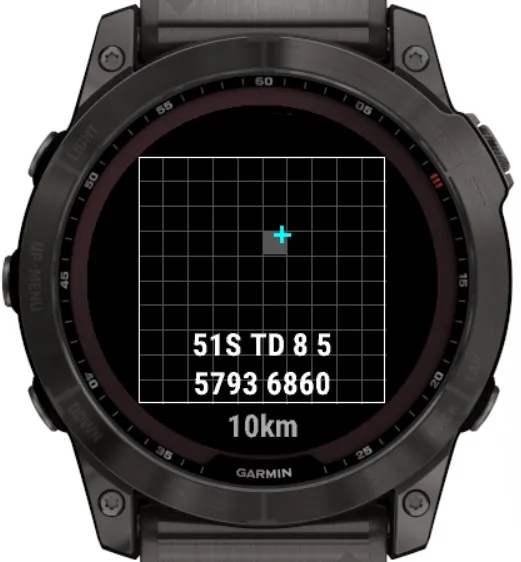MGRS Map Widget