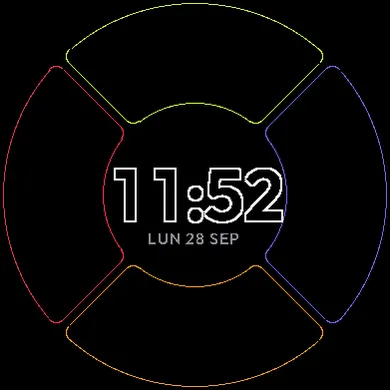 Crux – 4-Metric Watch Face · 截图 4
