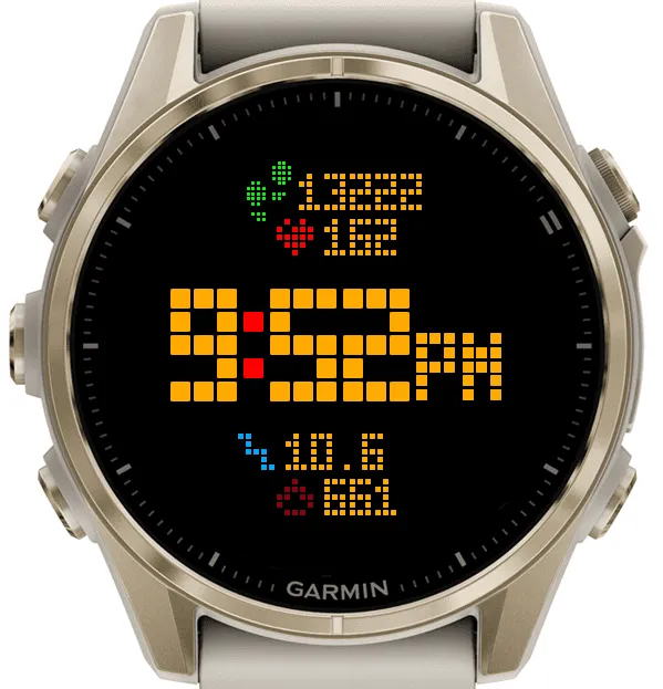 Pixel Signal Watch Face