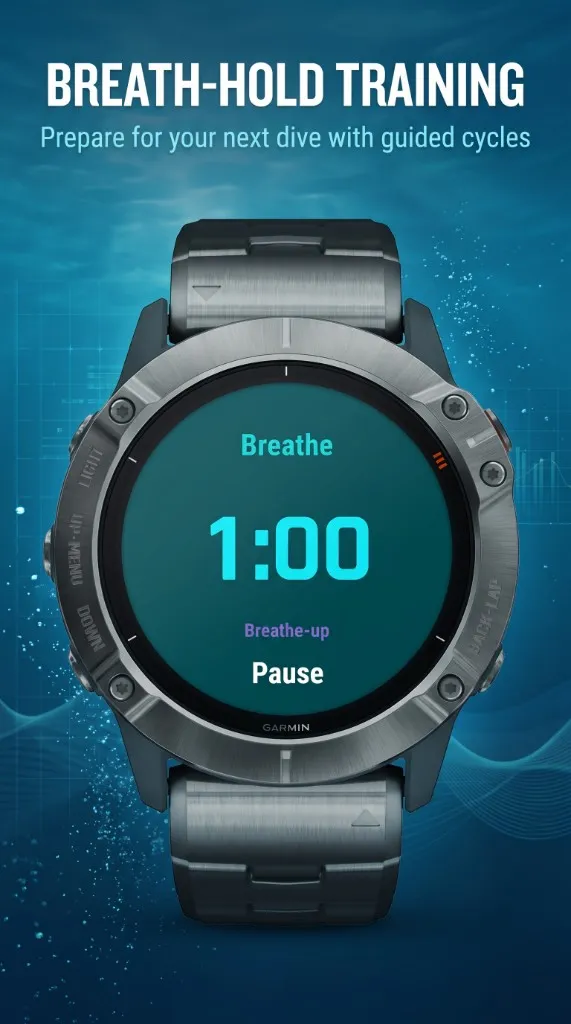 Freediver & Mermaid Apnea · Screenshot 2