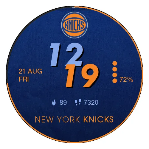NY Knicks New York NBA Basketball Digital Watch
