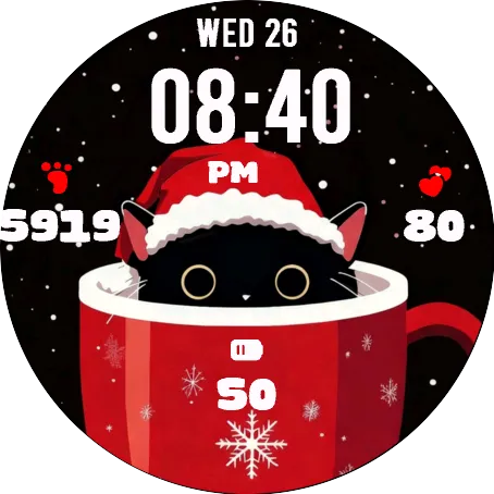 Festive Kitten