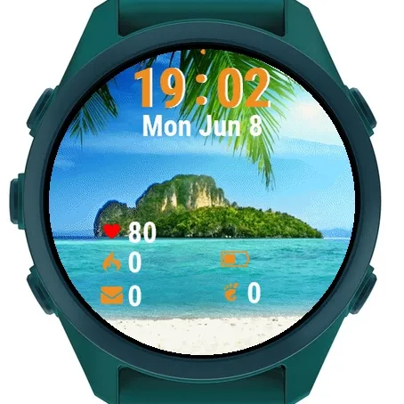 Tropical Island Palm Trees Beach · Snímek obrazovky 2