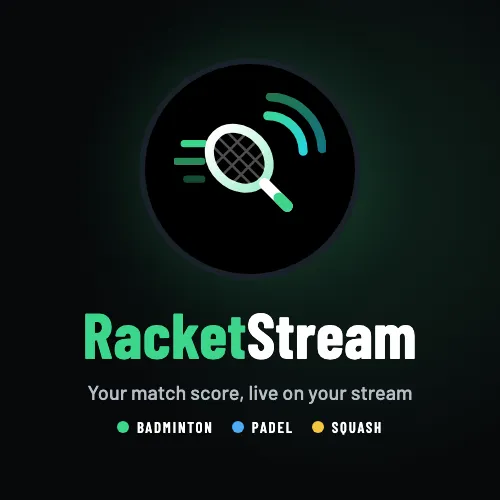 RacketStream — your racket sport score, live on yo