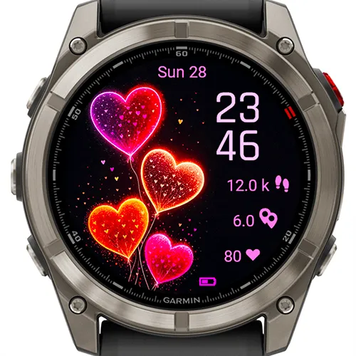 Valentine Neon Hearts G · Screenshot 3