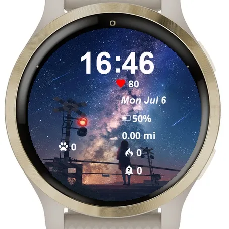 Person Looking Stars Night Sky · צילום מסך 0
