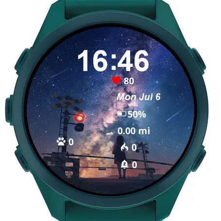 Person Looking Stars Night Sky · צילום מסך 2
