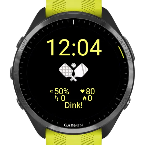 Pickleball Watch Face – Paddle Icon Sport Stats · Screenshot 1