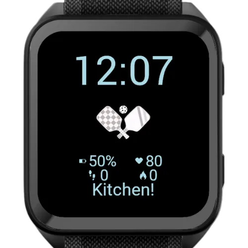 Pickleball Watch Face – Paddle Icon Sport Stats · Screenshot 4