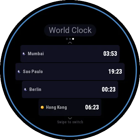 World Clock · 螢幕截圖 2