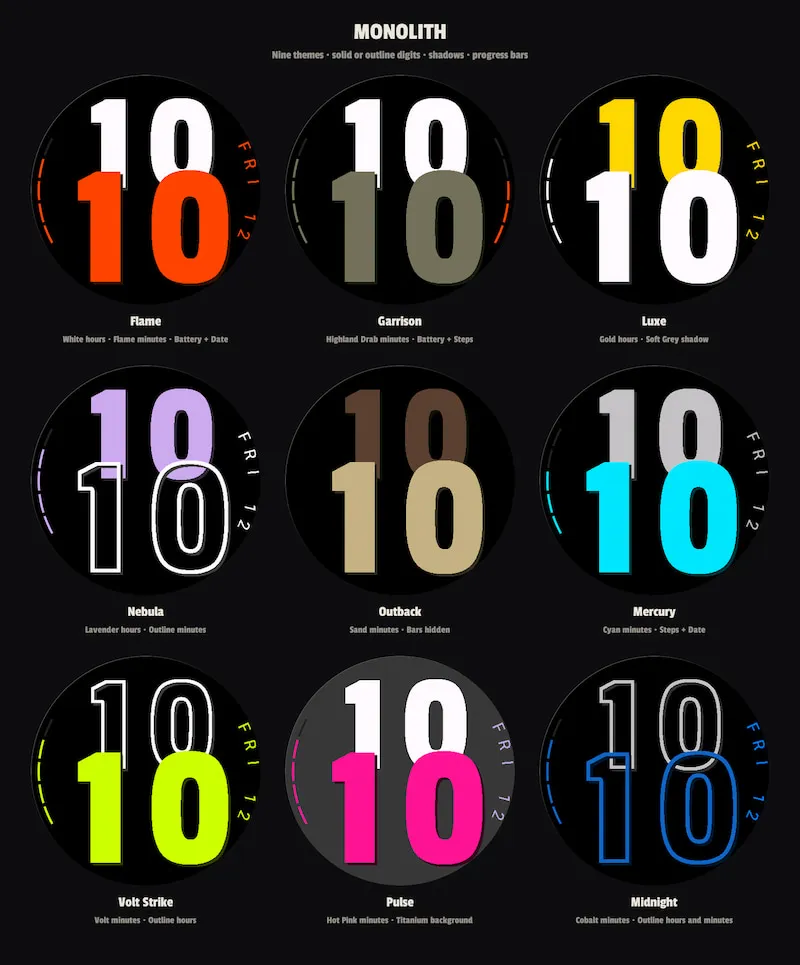 Monolith Bold Big Font Digital - 48h Risk Free · Screenshot 1