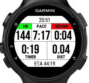 Peter's (Race) Pacer · Captura de ecrã 3