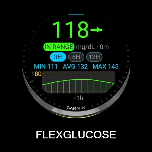 FlexGlucose - CGM App With Glance Function