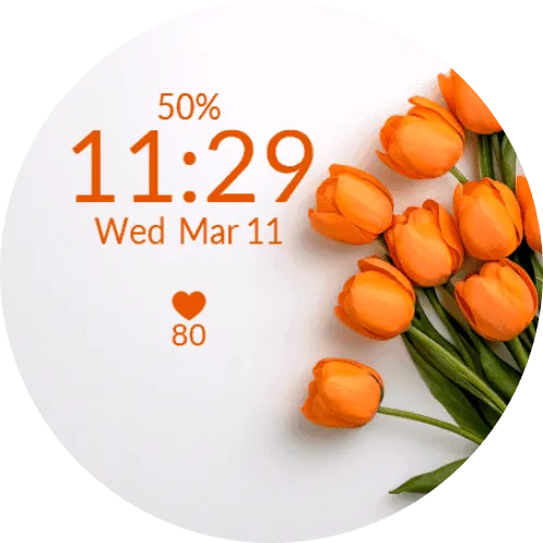 Orange Tulips