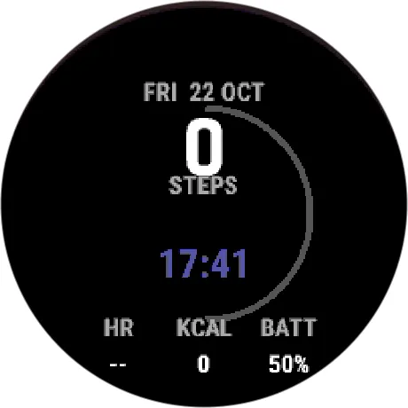 Metro - Steps, HR & Battery · 스크린샷 0