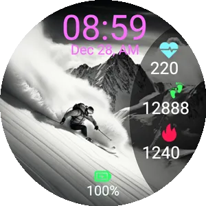 Skiing