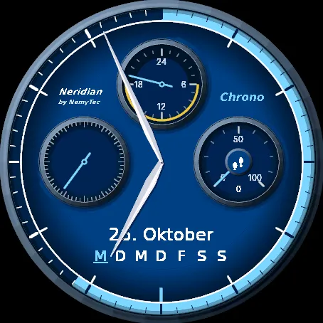 Neridian Chrono – analog display