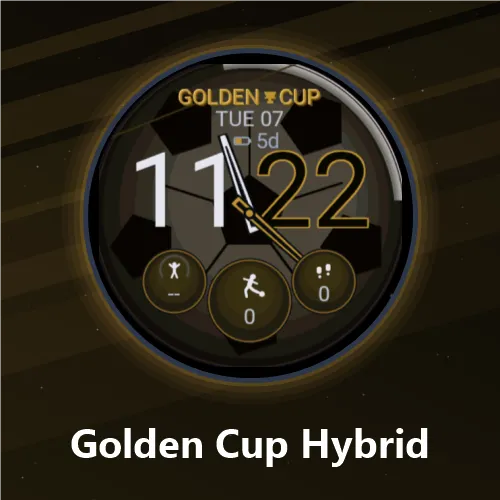 Golden Cup Hybrid——腕上的世界杯。