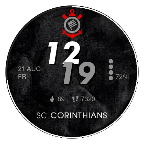 Corinthians Paulista Football Soccer Digital Watch