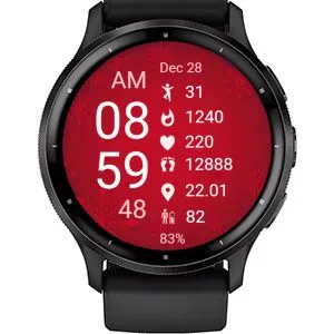 Active Time - Red Snowflaks