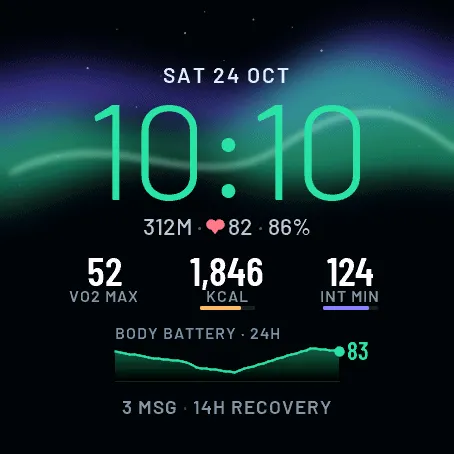 Aurora · Tangkapan layar 2