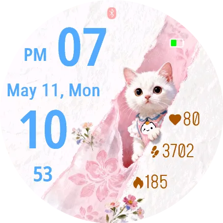 Floral Kitty