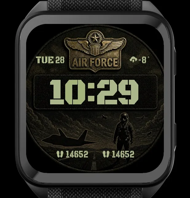 MnM AIR FORCE "AMOLED" · Captura de ecrã 3