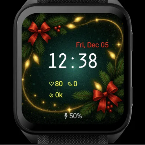 Golden Christmas Frame · Скриншот 1