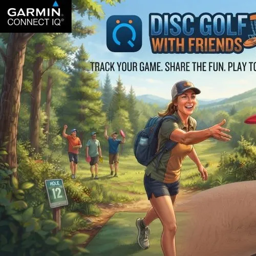 Companion app for discgolf-withfriends