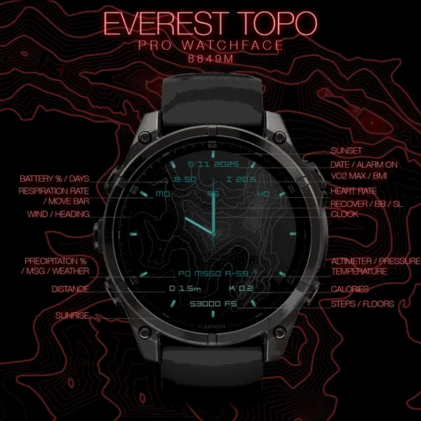 EVEREST TOPOGRAPHIC MAP · Zrzut ekranu 1
