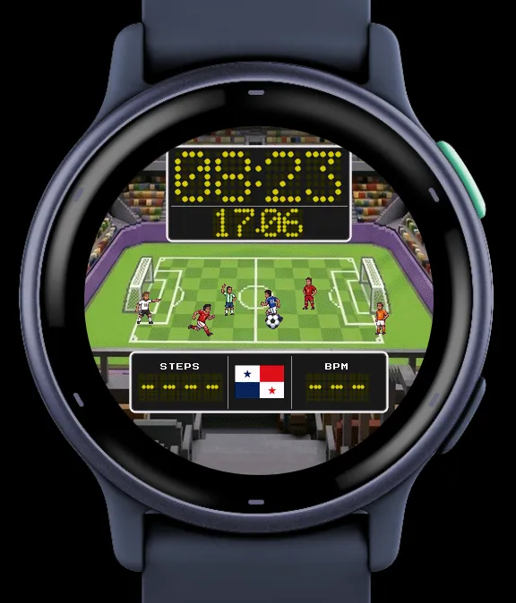 PixelScore A football stadium on your wrist