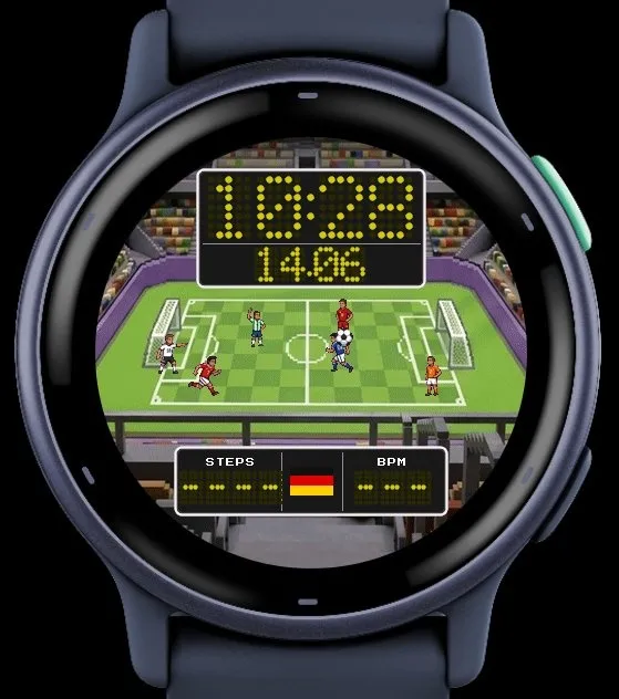 PixelScore A football stadium on your wrist · Screenshot 1